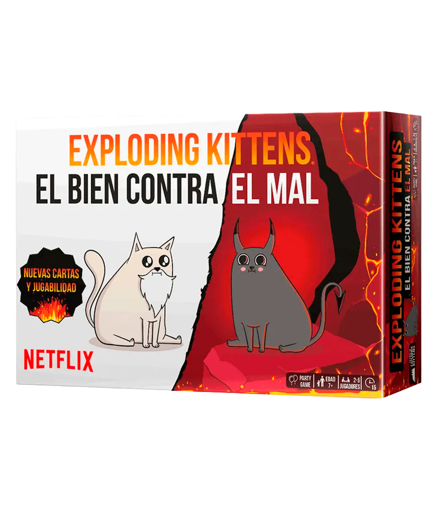 Exploding Kittens - El Bien Contra El Mal